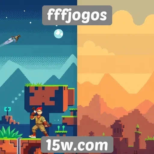 Evolução gráfica dos jogos em fffjogos